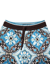 Dolce & Gabbana Multicolor Cotton Maiolica Print Bermuda Shorts
