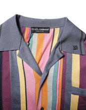 Dolce & Gabbana Multicolor Stripes Collared Men Polo T-shirt