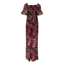 Patrizia Pepe Multicolor Floral Print Overall Jumpsuit Dress