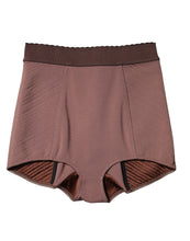 Dolce & Gabbana Brown Viscose High Waisted Hot Pants Shorts