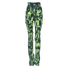 Dolce & Gabbana Green Color Splash High Waist Denim Jeans