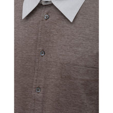 Corneliani Bicolor Cotton Shortsleeve