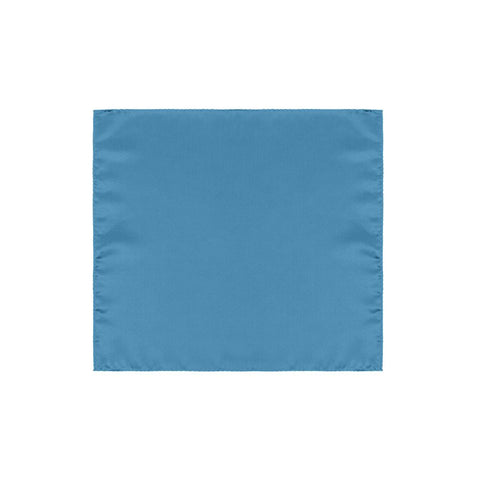 Dolce & Gabbana Light Blue Silk Pocket Square
