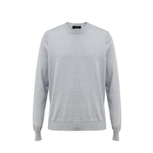Gran Sasso Blue Cotton Sweater