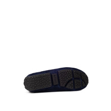 Bally Blue Leather Moccassin