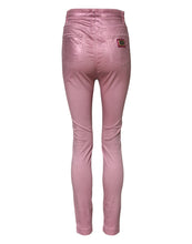 Dolce & Gabbana Pink GRACE High Waisted Skinny Denim Jeans
