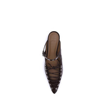Ganni Oleatex laced Mules