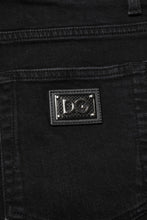 Dolce & Gabbana Black Cotton Skinny Denim Jeans