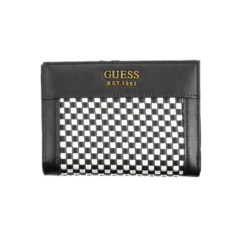 Black Polyethylene Wallet Guess Jeans