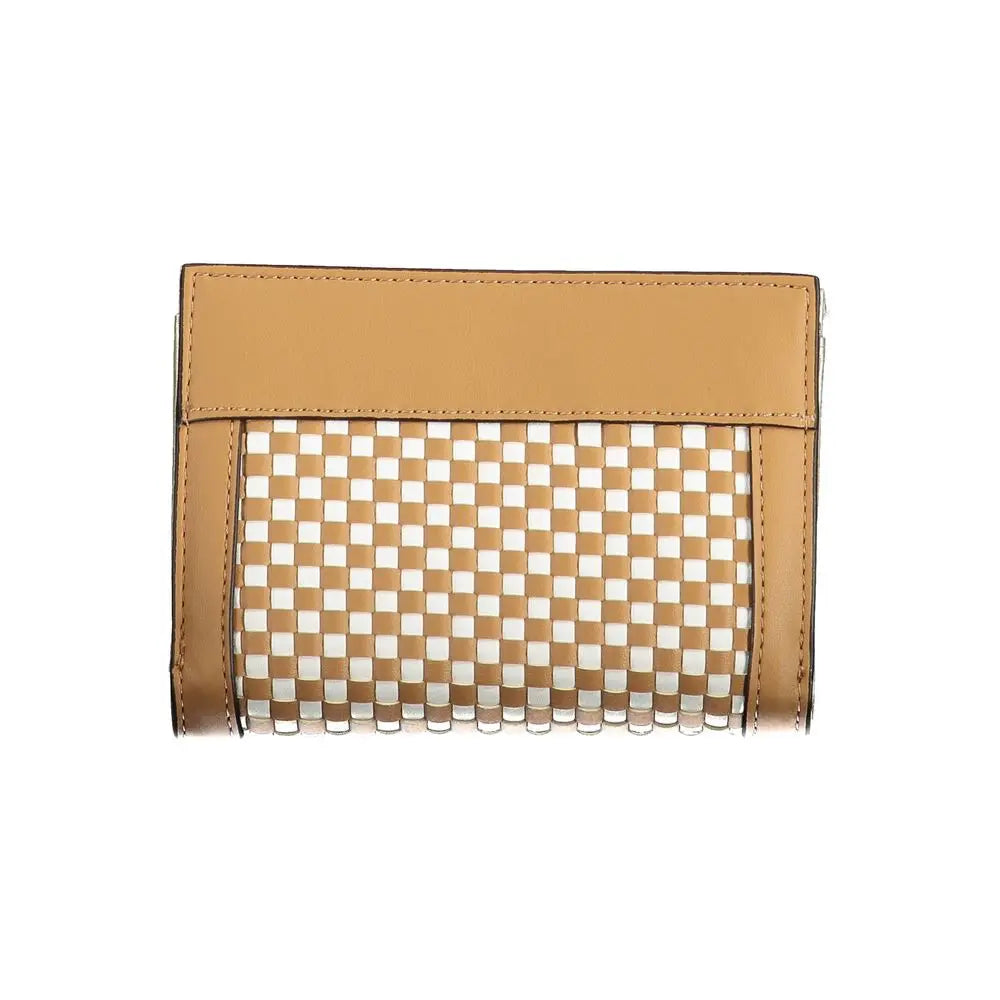 Brown Polyethylene Wallet Guess Jeans