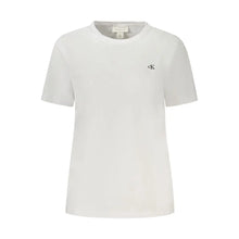 White Cotton Women T-Shirt Calvin Klein