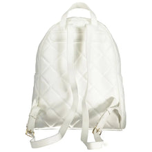 White Polyethylene Backpack Mario Valentino