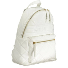 White Polyethylene Backpack Mario Valentino