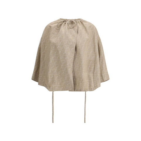 Fendi Oversize chambray Jacket