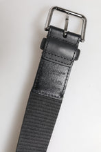 Dolce & Gabbana Green Black Polyester DG Logo Buckle Belt