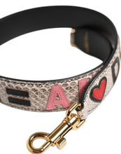 Dolce & Gabbana Multicolor DG AMORE Patch Bag Accessory Shoulder Strap