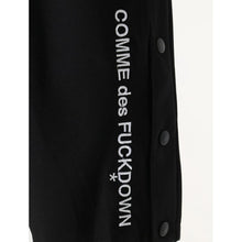 Comme Des Fuckdown Black Viscose Men Bermuda Short