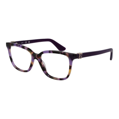 Purple Women Glasses Frame Guess