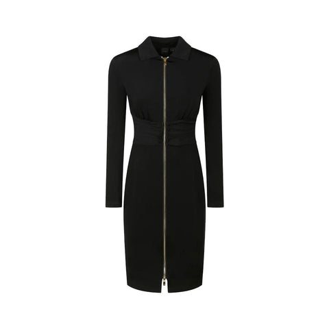 PINKO Black Viscose Dress