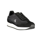 Calvin Klein Black Leather Women Sneaker