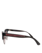 Dolce & Gabbana Black Pink Mirrored Cat Eye DG6109 Sequined Sunglasses