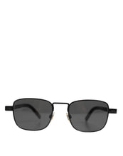 Dolce & Gabbana Black Metal Frame Square Lenses DG2222 Eyewear Sunglasses