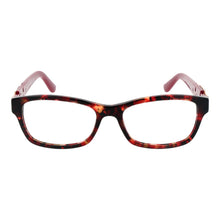 Red Women Glasses Frame Guess