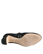 Dolce & Gabbana Black Mary Jane Taormina Lace Pumps Shoes