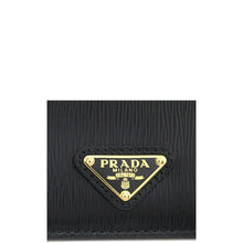 Leather Cad Holder Prada