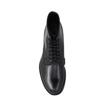Prada Leather Lace-Up Boots