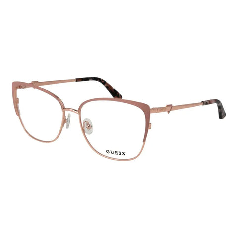 Rose Gold Women Glasses Frame Guess