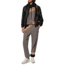 Comme Des Fuckdown Gray Cotton Women Track Pant