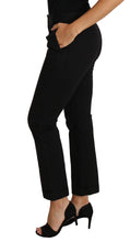Black Dress Cropped Straight Straight Pants Dolce & Gabbana