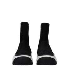 Kenzo Black Leather Ankle Boots