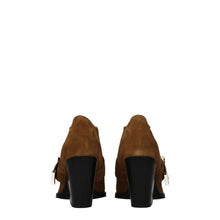 Versace Jeans Brown Leather Ankle Boots