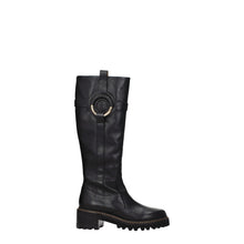See By Chloé Black Leather Over The Knee