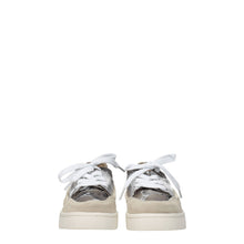 Mou Gray Leather Low Tops