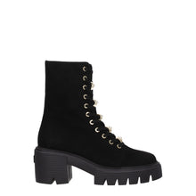 Stuart Weitzman Black Leather Ankle Boots