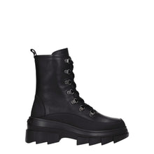 Stuart Weitzman Black Leather Ankle Boots