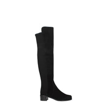Stuart Weitzman Black Leather Over The Knee