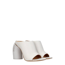 Off-White White Leather Platforms