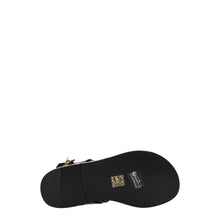 Isabel Marant Black Leather Flip-Flop Sandals