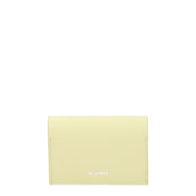 Jil Sander Yellow Leather Cardholders
