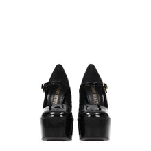 Stuart Weitzman Black Leather Platforms Pumps