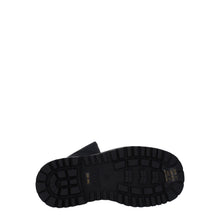 Versace Jeans Black Polyethylene Ankle Boots