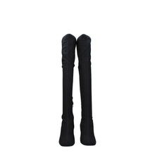 Valentino Garavani Black Fabric Over The Knee