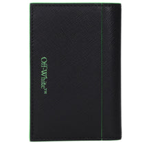 Off-White Black Leather Cardholders