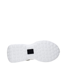 Versace White Fabric Sneakers