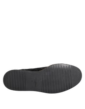 Dolce & Gabbana Black Suede Tassel Embellished Loafers Shoes