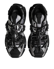 Dolce & Gabbana Multicolor Panelled Space Sneakers Shoes
